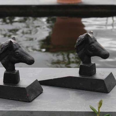 Cast Iron Horse Door Stop