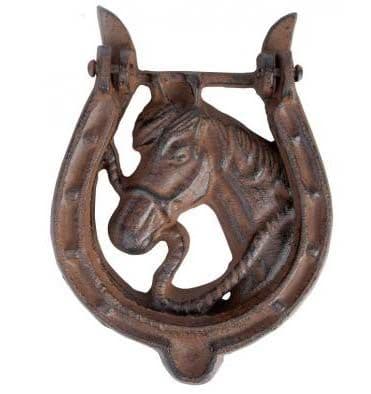 Cast Iron Horse Shoe Door Knocker