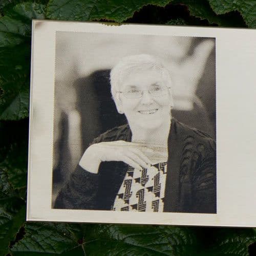 Chemically Etched Brass Photo Memorial Plaque | The Sign Maker Shop
