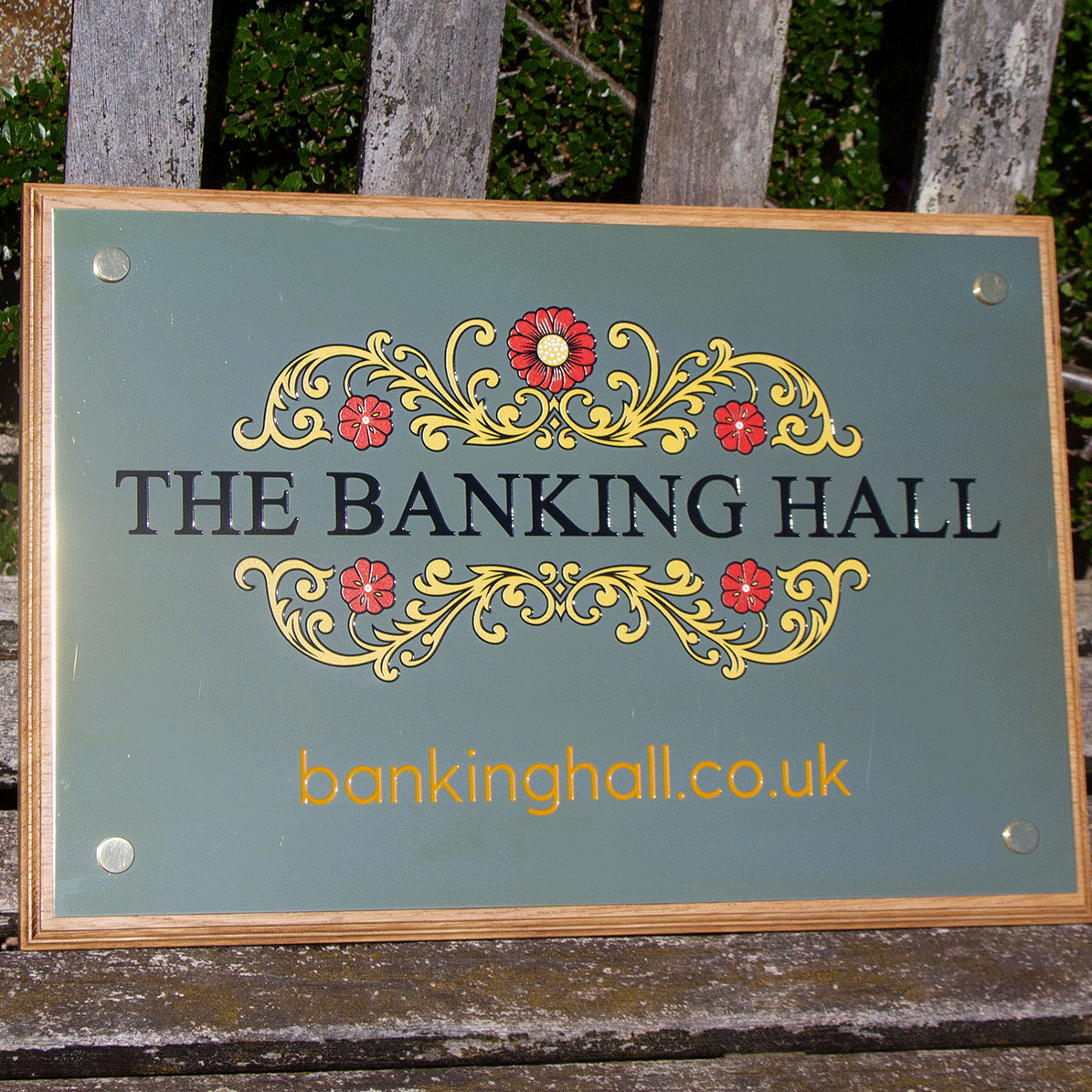Chemically Engraved Stainless Steel Plaques | The Sign Maker Shop