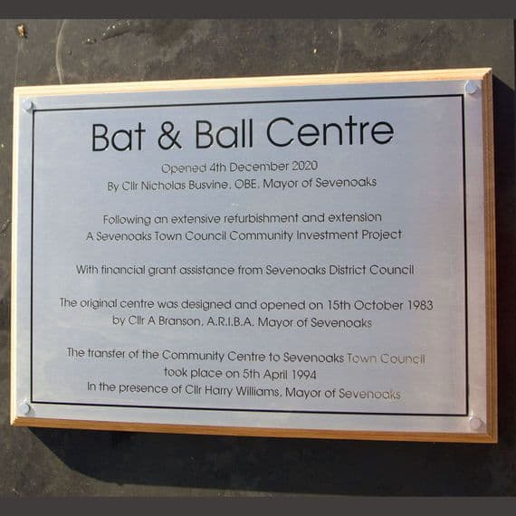 Chemically Engraved Stainless Steel Plaques | The Sign Maker Shop