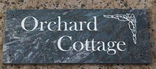 Coloured Slate House Signs & Name Plates | The Sign Maker Shop