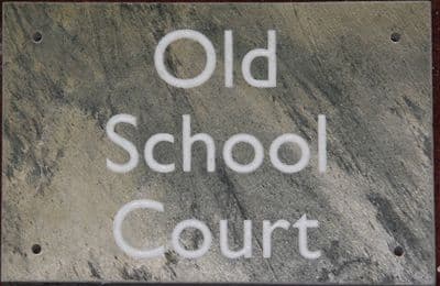 Coloured Slate House Signs & Name Plates | The Sign Maker Shop
