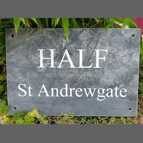 Coloured Slate House Signs & Name Plates | The Sign Maker Shop