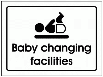 Community Sign - Baby Changing Facilities (2932)