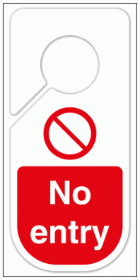 Community Sign - No Entry (2584)
