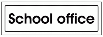 Community Sign - School Office (2906)