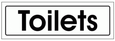Community Sign - Toilets (2918)