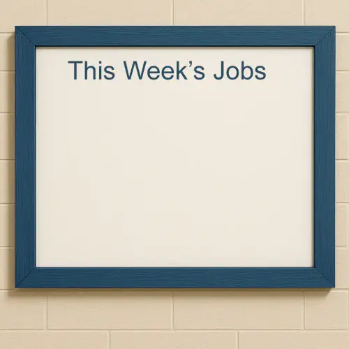 Painted Wooden Framed Whiteboards | The Sign Maker Shop
