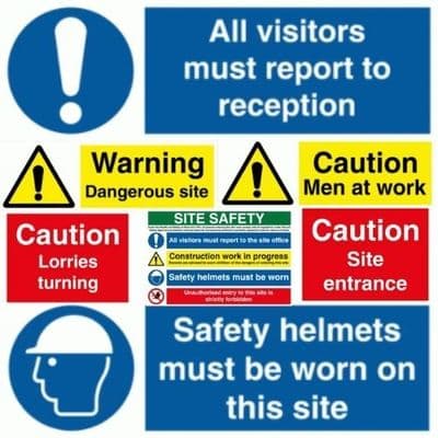 Construction Site Signs