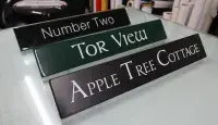 Contemporary Fibreglass Signs for Homes & Businesses | The Sign Maker Shop