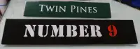 Contemporary Fibreglass Signs for Homes & Businesses | The Sign Maker Shop