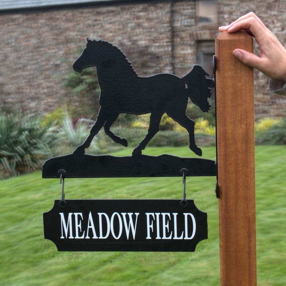 Cut-Out Metal Hanging Signs