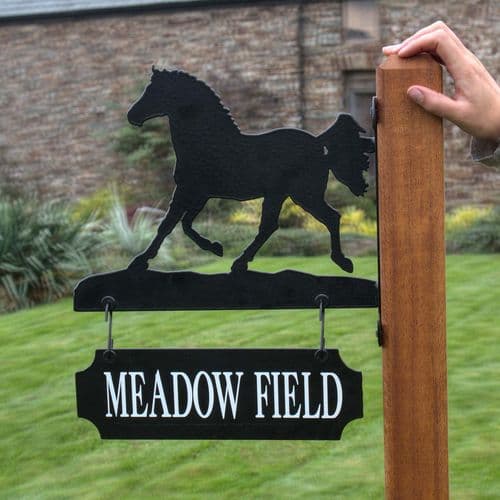 Durable metal cut-out hanging signs | The Sign Maker Shop