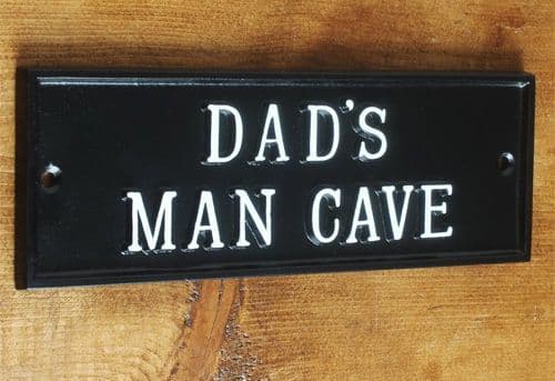 DAD'S MAN CAVE SIGN
