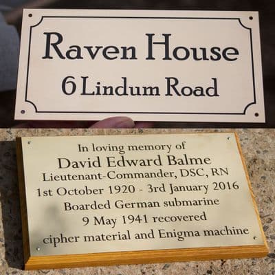 Deep Engraved Brass Plaques