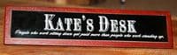 Personalised Desk Name Plates & Office Gifts | The Sign Maker Shop