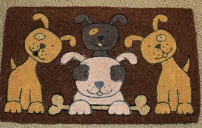 Door Mat - Dog Family | The Sign Maker Shop
