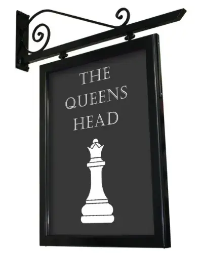 Heavy Duty Hanging Sign With Aluminium Frame | The Sign Maker Shop