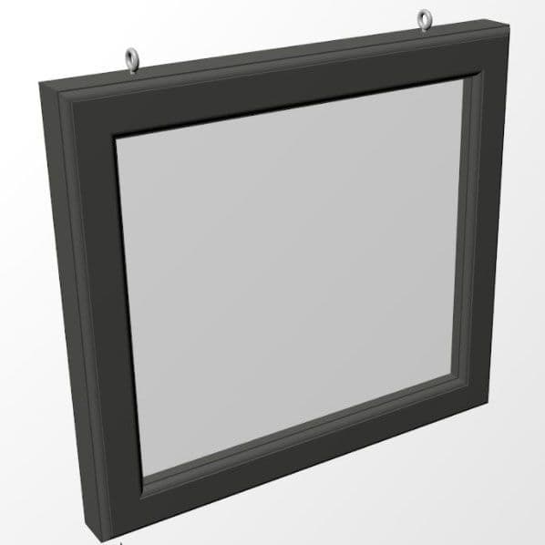 Heavy Duty Hanging Sign With Aluminium Frame The Sign Maker Shop