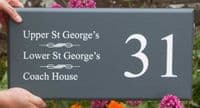 Double Sided Painted Hardwood Signs| The Sign Maker Shop