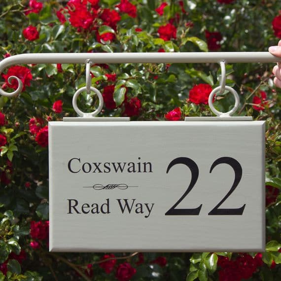Double Sided Painted Hardwood Signs| The Sign Maker Shop