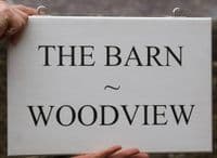Double Sided Painted  Wooden Signs| The Sign Maker Shop