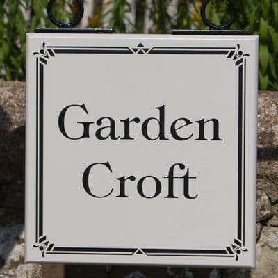 Double Sided Painted  Wooden Signs