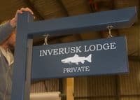 Double Sided Painted  Wooden Signs| The Sign Maker Shop