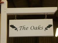 Double Sided Painted  Wooden Signs| The Sign Maker Shop