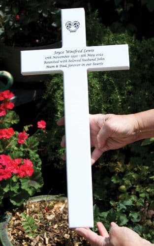 Double Thickness Corian Memorial Crosses
