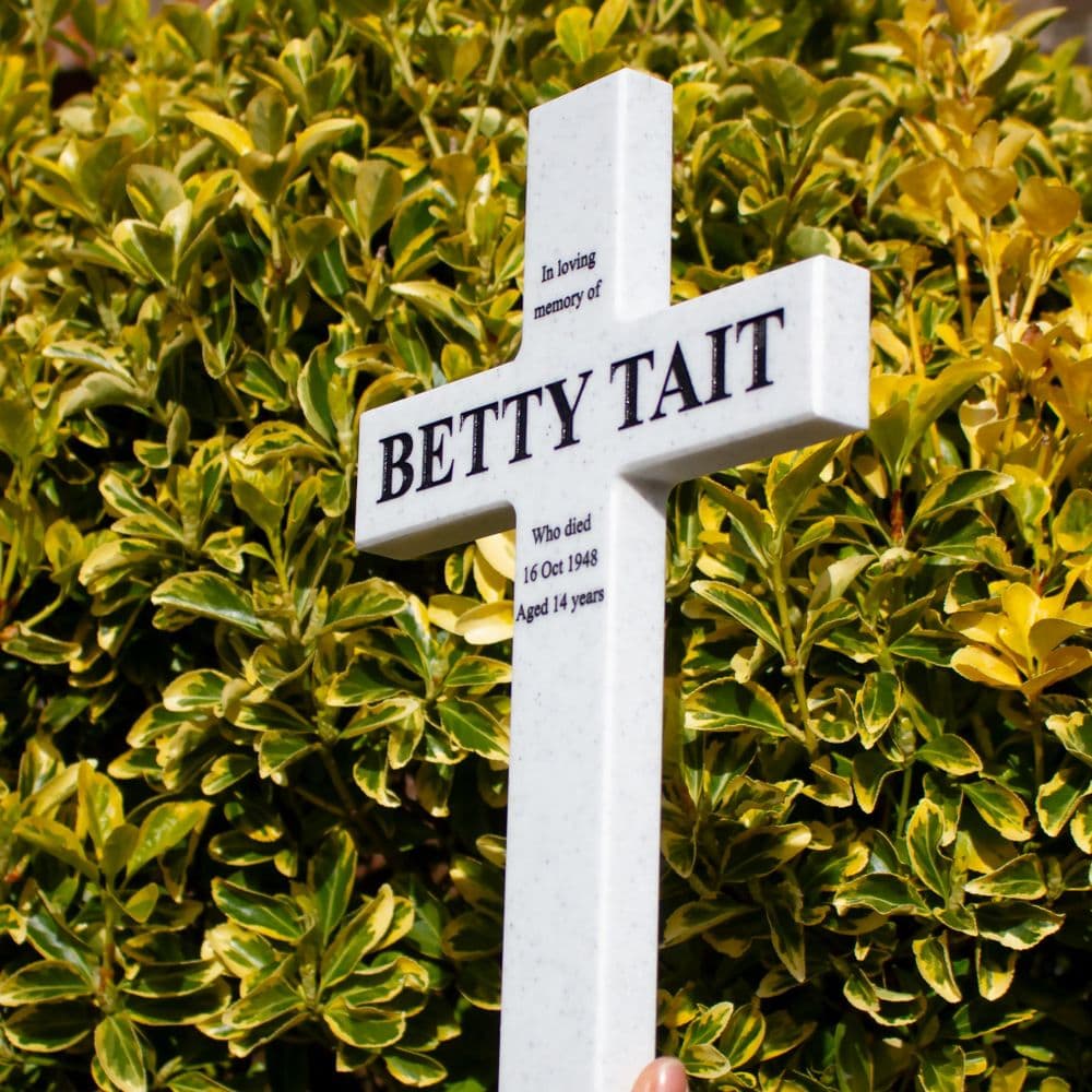 Double Thickness Corian Memorial Crosses