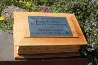 Double Wooden Ashes Casket| The Sign Maker Shop