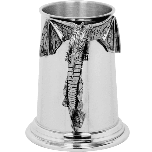 1 Pint Dragon Tankard - Heavy Weight Pewter | The Sign Maker Shop