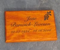 Durable Opepe Wood Signs | The Sign Maker Shop