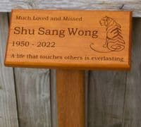 Durable Opepe Wood Signs | The Sign Maker Shop