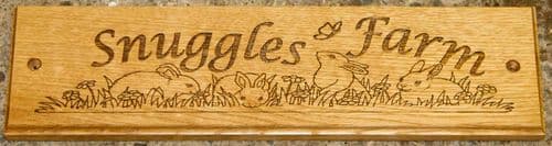 Elegant Wooden Signs & Memorial Plaques | The Sign Maker Shop