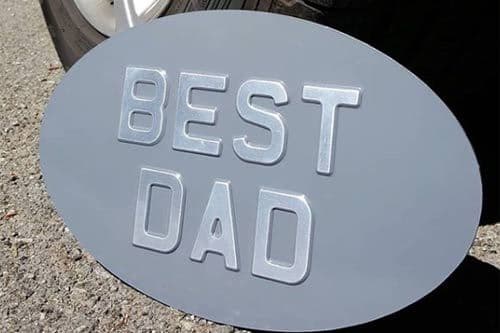 Embossed & Enamelled Oval 285x175mm | The Sign Maker Shop