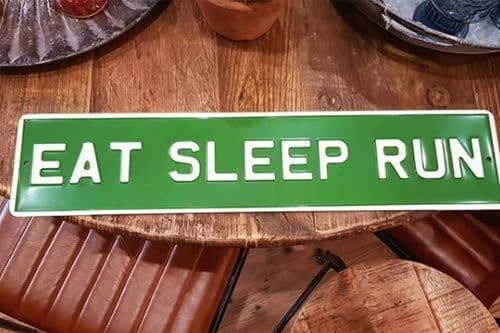 Embossed & Enamelled Rectangle 533x152mm | The Sign Maker Shop