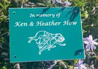 Engraved Memorial Plaques - lots of colours | The Sign Maker Shop