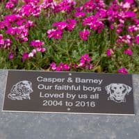 Black / Dark Bronze Aluminium Plaques | The Sign Maker Shop