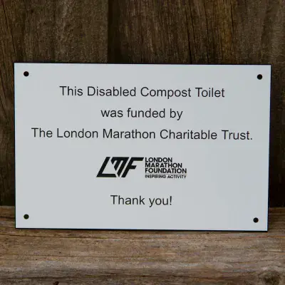 Engraved Plaque - Low Maintenance 3.2mm Acrylic