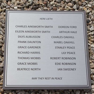 Engraved Stainless Steel Plaques