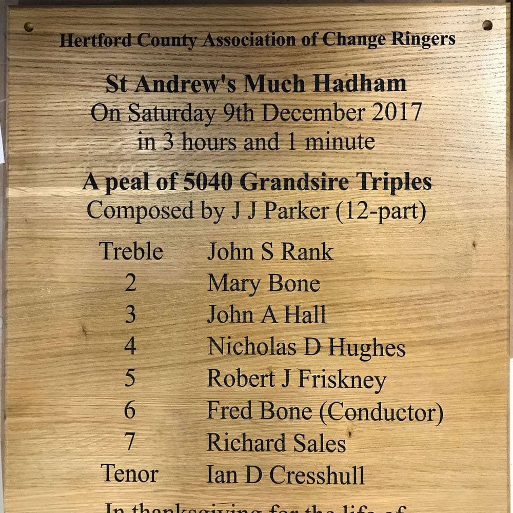 Engraved Wooden Signs and Name Plates