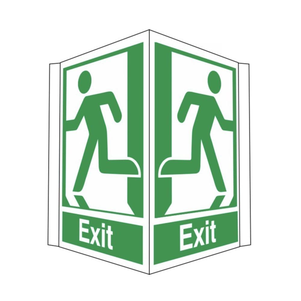 Exit Running Man Sign - PRO - Projecting Sign