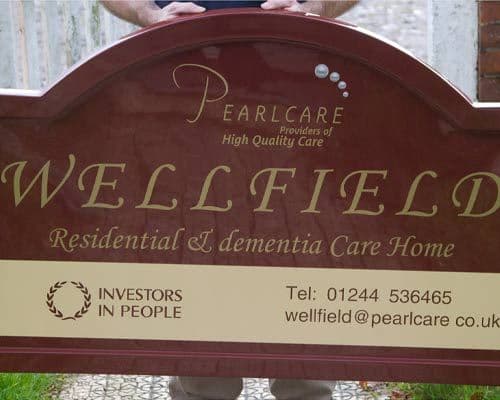 Online Sign Shop | Extended Tombstone Fibreglass Signs