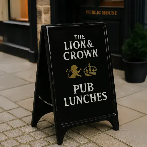 Firbreglass Pavement Sign/ A-Board| The Sign Maker Shop
