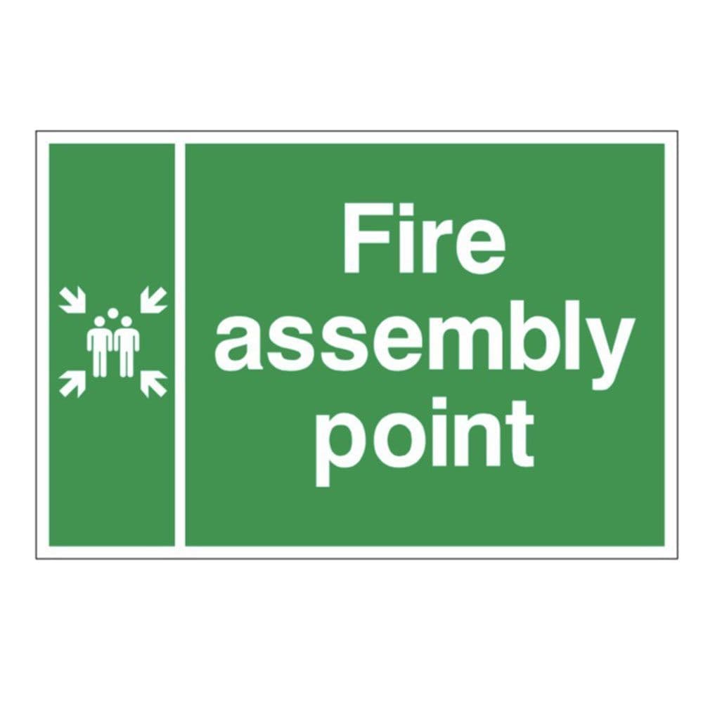 Fire Assembly Point Sign - FE - Men