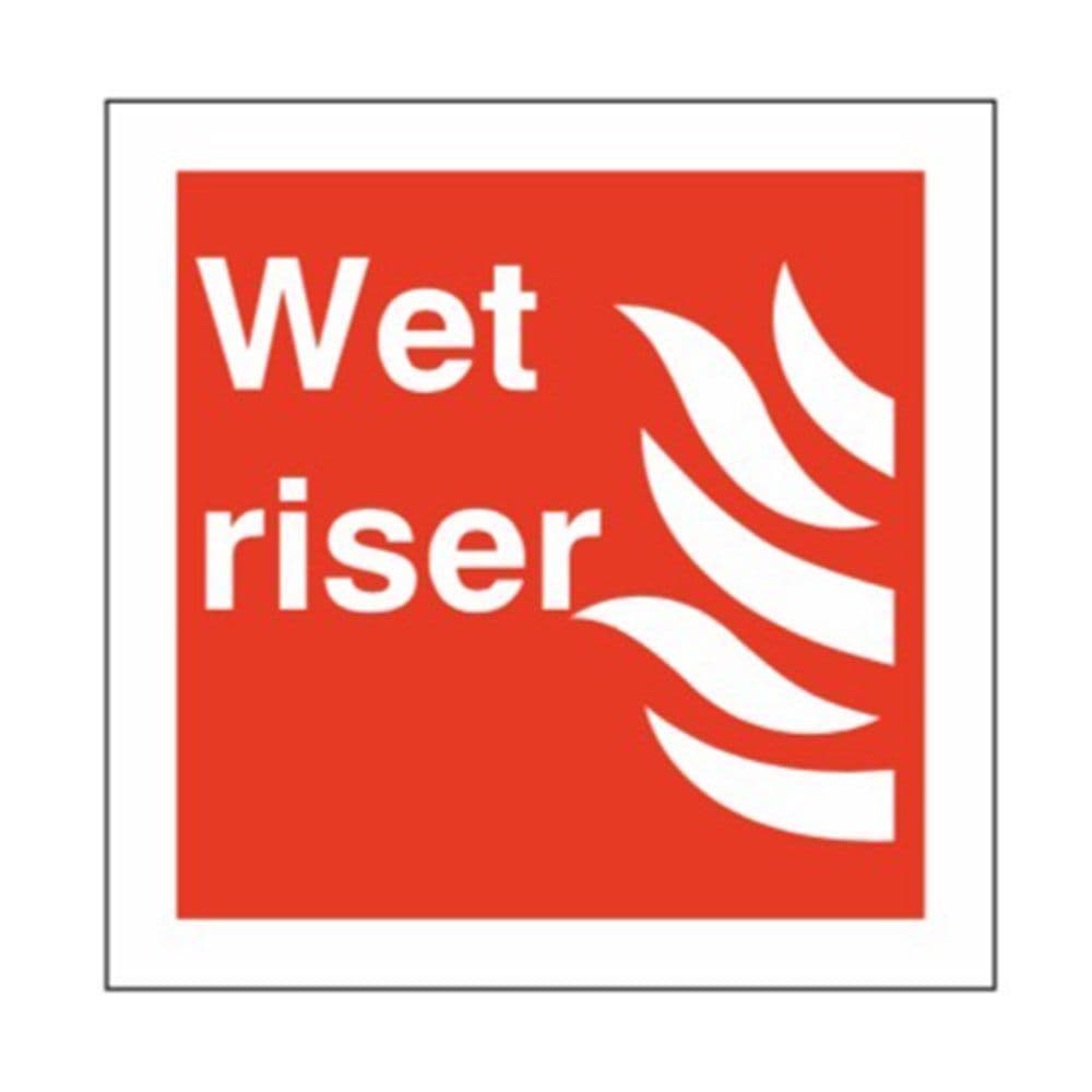 Fire Equipment Sign - FEX -Wet Riser