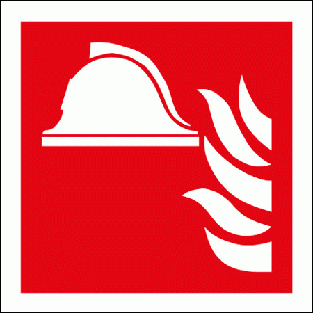 Fire Equipment Sign - Fire Point Symbol 6103